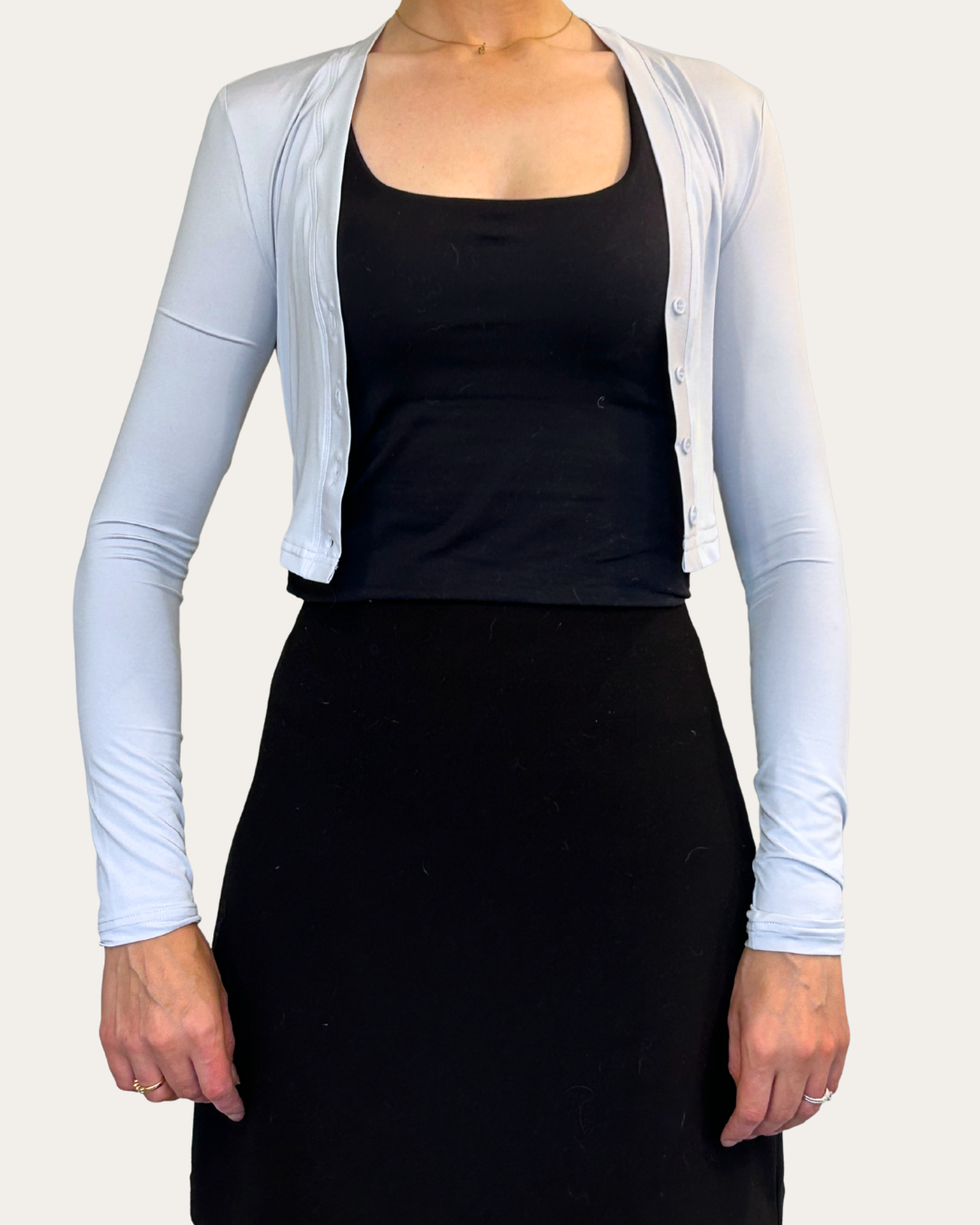CardiGo Official Emergency Cardigan - Grey Mist