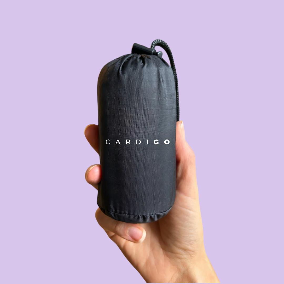 Classic Black - CardiGo Official Emergency Cardigan